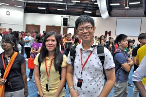EduSpiral advised us that the Foundation in Science going into Pharmacy would be our best choice with our results. Leow En Qi and Sin Jie at UCSI University's Orientation.