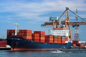 Moving goods through shipping as one of the channels for logistics