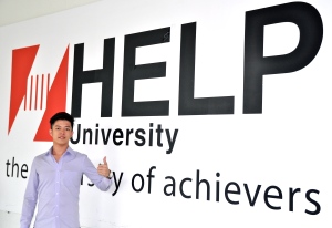 Eddy Soo, a student recommended to HELP University by EduSpiral Consultant Services