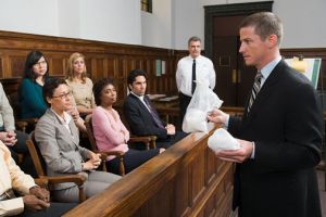 A lawyer should be able to present his facts clearly and speak well