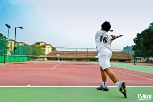 Excellent sporting facilities at Nilai University like the tennis courts, jogging track, badminton courts, basketball courts, and more.