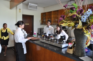 Nilai University's Hospitality students have access to excellent facilities on campus such as the restaurant, prep kitchens and mock suites.