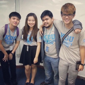 EduSpiral has given me great advise to choose the right course. Jun Sern (far right), Mass Comm at KDU University College
