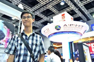 I met EduSpiral at the Education Fair and he helped me to filter all the information from the universities and choose the best university that fit me." Vincent Hoy, Scholarship student at Asia Pacific University