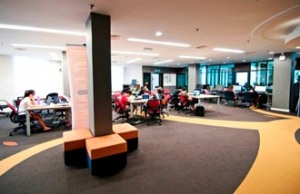 Curtin University Sarawak provides a conducive study environment at its library