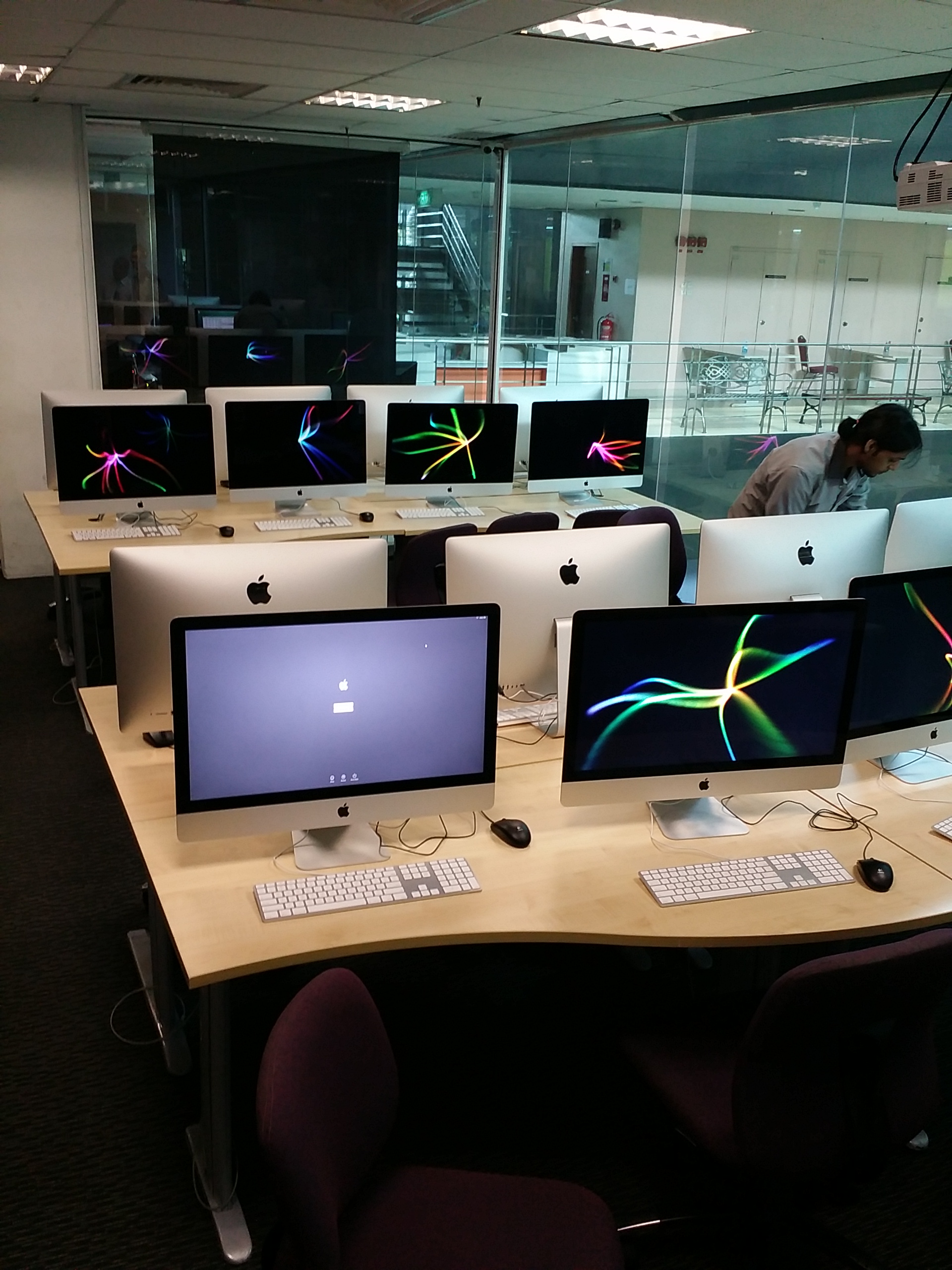 Dual-core Macs at APIIT and Asia Pacific University for the animation & design students