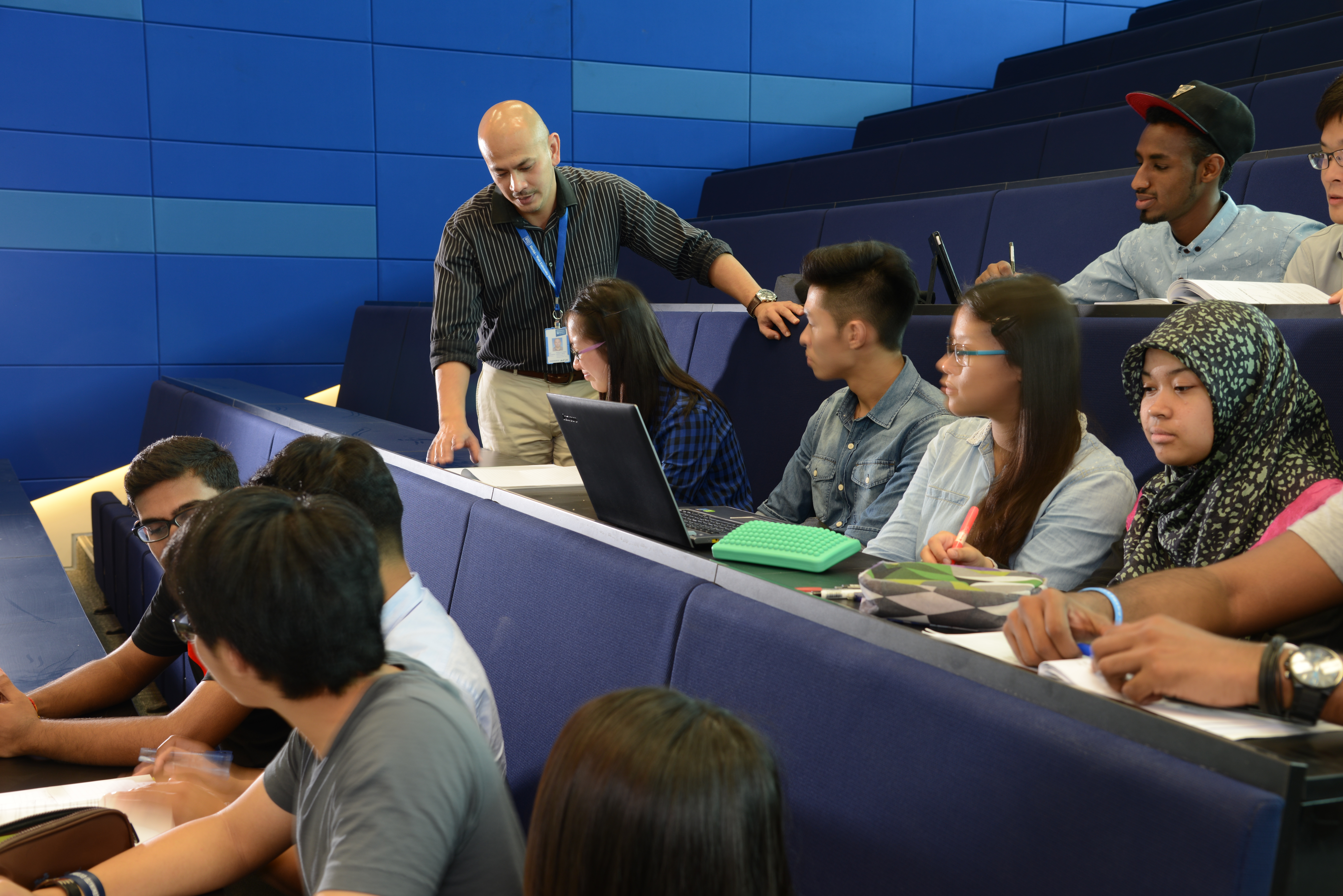 Lecture theatre at Heriot-Watt University Malaysia