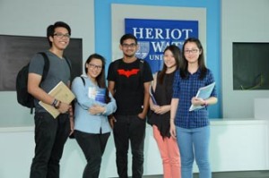 Heriot-Watt University is rated top in the UK for student experience