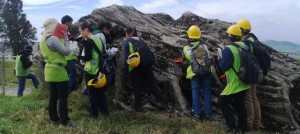Curtin University Sarawak Applied Geology Degree students on a field trip