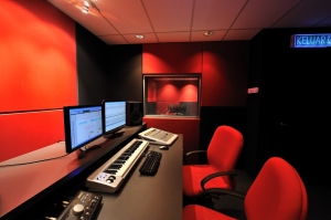 Recording studio at IACT College