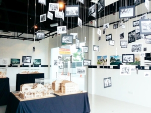 Exhibition by the architecture students at Taylor's University