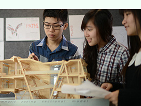 Architecture students at Taylor's University